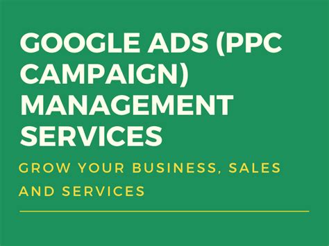 AdWords and PPC Management Services .